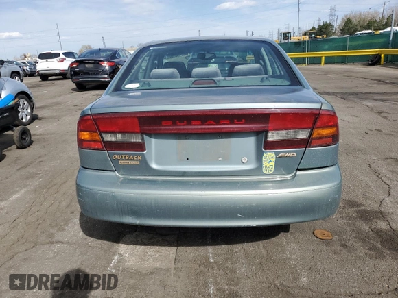 2004 Subaru Legacy Sedan (Natl) L with VIN 4S3BE625X47208695, listed as a Copart auction lot 52454665 with 161,122 mi miles and Salvage Title. Bid and sale history available at carsss.com. Image 6.