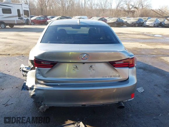 2014 Lexus IS 250 with VIN JTHCF1D24E5010861, listed as a IAAI auction lot 41686598 with 124,675 mi miles. Bid and sale history available at carsss.com. Image 17.