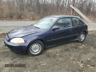 1998 Honda Civic CX with VIN 2HGEJ6325WH113841, listed as a Copart auction lot 46239325 with 79,471 mi miles and Salvage Title. Bid and sale history available at carsss.com. Image 1.