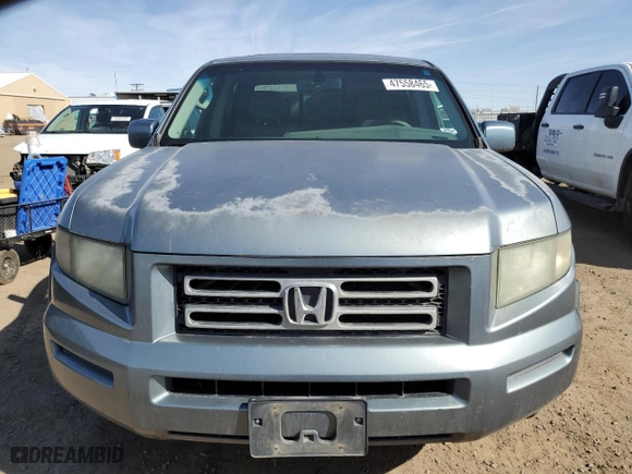 2008 Honda Ridgeline RTL with VIN 2HJYK16508H538724, listed as a Copart auction lot 47558465 with 336,150 mi miles and Salvage Title. Bid and sale history available at carsss.com. Image 5.