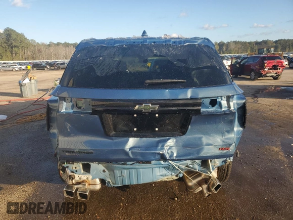 2024 Chevrolet Traverse FWD RS with VIN 1GNERLKS5RJ161132, listed as a Copart auction lot 79823484 with 1,143 mi miles and Salvage Title. Bid and sale history available at carsss.com. Image 6.