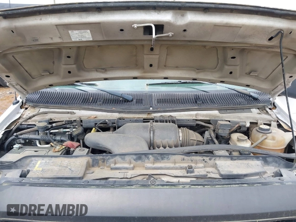 2008 Ford Econoline Cargo Commercial with VIN 1FTNE14W08DA76642, listed as a IAAI auction lot 42255234 with 377,429 mi miles and . Bid and sale history available at DreamBid. Image 10.