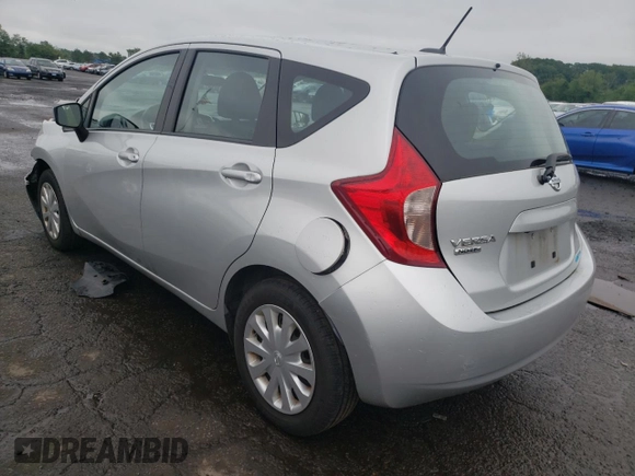 2016 Nissan Note SV with VIN 3N1CE2CP2GL363791, listed as a Copart auction lot 59878715 with 45,923 mi miles and Salvage title. Bid and sale history available at DreamBid. Image 2.