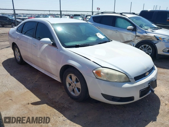 2011 Chevrolet Impala LT Fleet z VIN 2G1WG5EK2B1222651, wystawiony jako IAAI lot #41969777 z przebiegiem 160 362 mil mil oraz . Historia ofert i sprzedaży dostępna na DreamBid. Obrazek 1.
