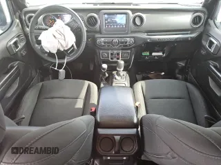 2021 Jeep Wrangler Unlimited Sport S с VIN 1C4HJXDG4MW532158, выставлен на аукционе Copart как лот 57533055 с пробегом 79 513 миль миль и Чистый • Clean title. История ставок и продаж доступна на DreamBid. Изображение 8.