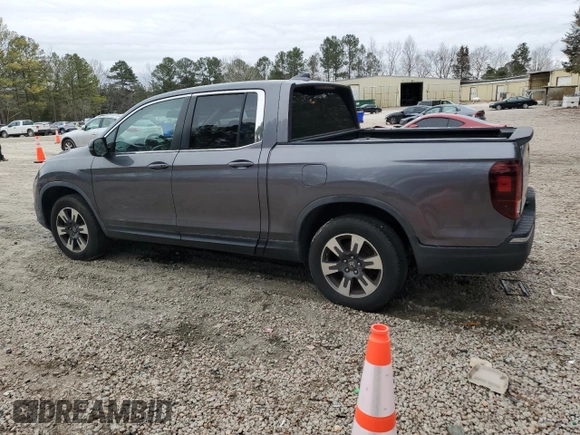 2017 Honda Ridgeline RTL-T z VIN 5FPYK3F64HB021173, wystawiony jako Copart lot #44338585 z przebiegiem 136 735 mil mil oraz Szkoda całkowita • Salvage title. Historia ofert i sprzedaży dostępna na DreamBid. Obrazek 2.