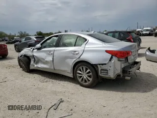 2017 Infiniti Q50 Signature Edition z VIN JN1EV7AR0HM830515, wystawiony jako Copart lot #53435825 z przebiegiem 66 994 mil mil oraz Szkoda całkowita • Salvage title. Historia ofert i sprzedaży dostępna na DreamBid. Obrazek 2.