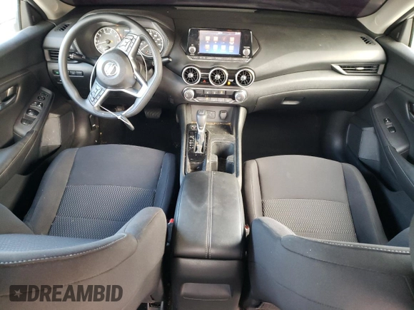 2023 Nissan Sentra S with VIN 3N1AB8BV0PY298963, listed as a Copart auction lot 52571885 with 25,309 mi miles and Salvage Title. Bid and sale history available at DreamBid. Image 8.