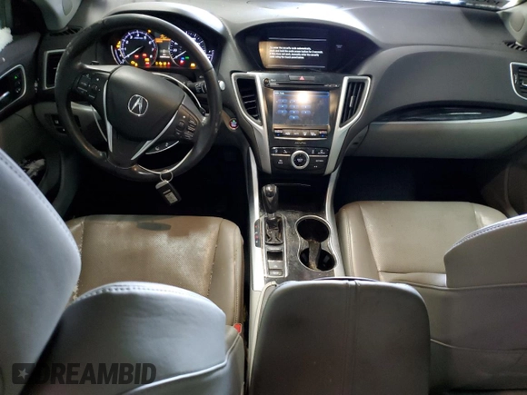 2020 Acura TLX w/Technology Pkg with VIN 19UUB1F59LA001720, listed as a Copart auction lot 45046615 with 128,218 mi miles and Salvage Title. Bid and sale history available at carsss.com. Image 8.