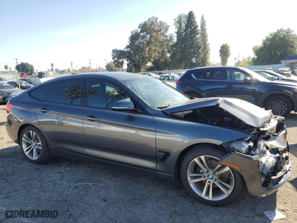 2016 BMW 3 Series Gran Turismo 328i xDrive with VIN WBA8Z5C58GG500502, listed as a Copart auction lot 79967693 with 51,521 mi miles. Bid and sale history available at carsss.com. Image 4.