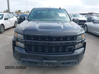 2020 Chevrolet Silverado 1500 Custom with VIN 3GCPWBEH0LG399936, listed as a IAAI auction lot 41586221 with 123,715 mi miles. Bid and sale history available at carsss.com. Image 12.