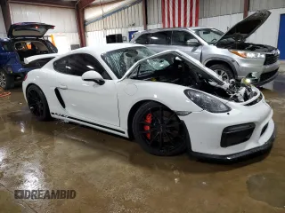 2016 Porsche Cayman GT4 с VIN WP0AC2A82GK197098, выставлен на аукционе Copart как лот 60204535 с пробегом 33 205 миль миль и Списание • Salvage title. История ставок и продаж доступна на DreamBid. Изображение 4.
