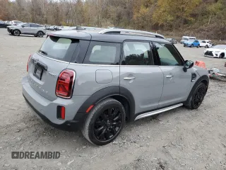 2021 MINI Countryman Oxford Edition with VIN WMZ23BR08M3M79321, listed as a Copart auction lot 78650574 with 49,718 mi miles and Non Repairable. Bid and sale history available at carsss.com. Image 3.