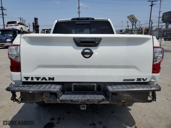2018 Nissan Titan SV with VIN 1N6AA1E68JN533364, listed as a Copart auction lot 72654974 with 75,314 mi miles and Salvage Title. Bid and sale history available at carsss.com. Image 6.