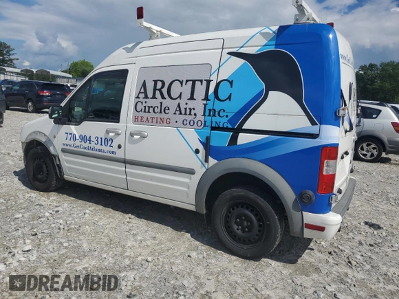 2011 Ford Transit Connect XLT with VIN NM0KS9BNXBT047731, listed as a Copart auction lot 56378815 with 115,061 mi miles and Salvage title. Bid and sale history available at DreamBid. Image 2.
