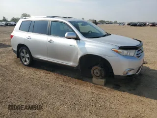 2012 Toyota Highlander Limited with VIN 5TDDK3EH7CS133108, listed as a Copart auction lot 60287995 with 201,779 mi miles and Salvage title. Bid and sale history available at DreamBid. Image 4.