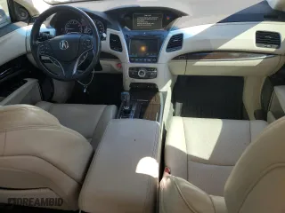2016 Acura RLX Advance Pkg with VIN JH4KC1F98GC000007, listed as a Copart auction lot 75517764 with 160,938 mi miles and Salvage Title. Bid and sale history available at carsss.com. Image 8.