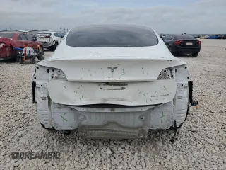 2021 Tesla Model 3 Long Range with VIN 5YJ3E1EB8MF079732, listed as a Copart auction lot 54683445 with 98,504 mi miles and Salvage Title. Bid and sale history available at DreamBid. Image 6.
