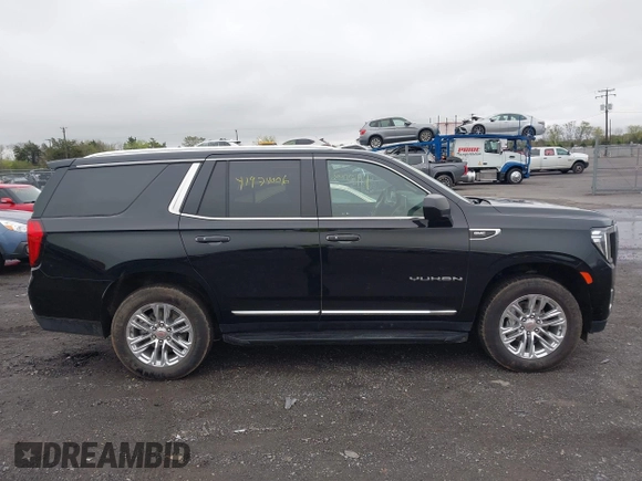 2024 GMC Yukon SLT with VIN 1GKS1BKD5RR209037, listed as a IAAI auction lot 41974006 with 36,918 mi miles. Bid and sale history available at carsss.com. Image 13.