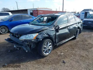 2014 Nissan Sentra SV with VIN 3N1AB7AP5EY307036, listed as a IAAI auction lot 41766571 with 172,672 mi miles. Bid and sale history available at carsss.com. Image 2.