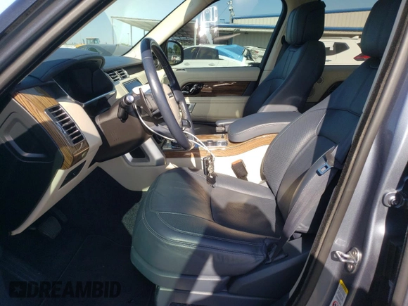 2018 Land Rover Range Rover HSE с VIN SALGS2SV6JA394475, выставлен на аукционе Copart как лот 56339855 с пробегом 75 224 миль миль и На запчасти • Non repairable. История ставок и продаж доступна на DreamBid. Изображение 7.