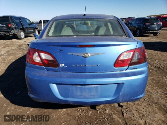 2007 Chrysler Sebring Touring z VIN 1C3LC56K77N523429, wystawiony jako Copart lot #46944025 z przebiegiem Nie podano mil oraz Szkody całkowita. Historia ofert i sprzedaży dostępna na DreamBid. Obrazek 6.