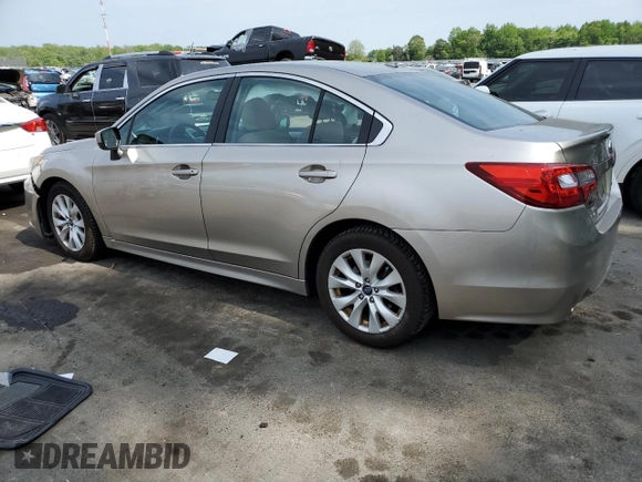2015 Subaru Legacy 2.5i Premium with VIN 4S3BNAC64F3012739, listed as a Copart auction lot 52008013 with 29,710 mi miles. Bid and sale history available at carsss.com. Image 2.
