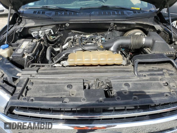 2019 Ford F-150 XL with VIN 1FTEX1CP6KKC50723, listed as a Copart auction lot 56405785 with 333,894 mi miles and Salvage title. Bid and sale history available at DreamBid. Image 11.