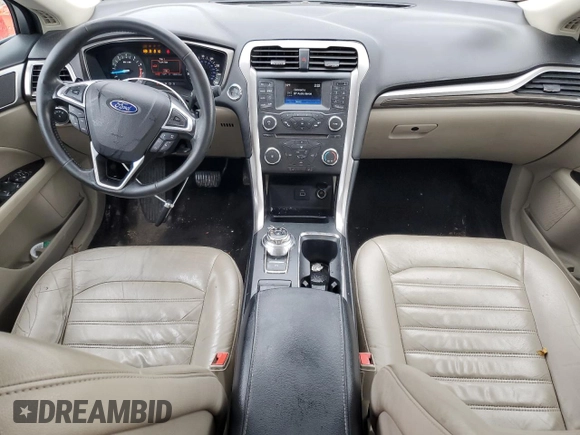 2017 Ford Fusion SE with VIN 3FA6P0HDXHR124355, listed as a Copart auction lot 51341715 with 99,984 mi miles and Salvage Title. Bid and sale history available at DreamBid. Image 8.