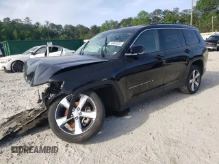 2021 Jeep Grand Cherokee Limited z VIN 1C4RJJBG5M8135874, wystawiony jako Copart lot #53932435 z przebiegiem Nie podano mil oraz Szkoda całkowita • Salvage title. Historia ofert i sprzedaży dostępna na DreamBid. Obrazek 1.