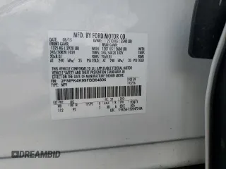 2015 Ford Edge Titanium z VIN 2FMPK4K99FBB84806, wystawiony jako Copart lot #55674085 z przebiegiem 58 442 mil mil oraz Szkoda całkowita • Salvage title. Historia ofert i sprzedaży dostępna na DreamBid. Obrazek 13.