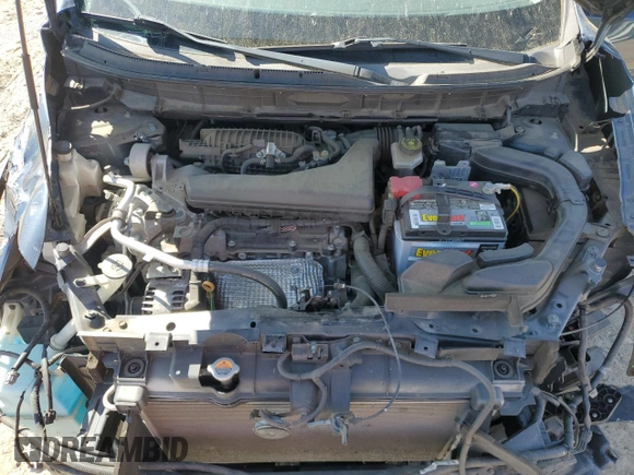 2015 Nissan Rogue SV with VIN KNMAT2MV2FP578307, listed as a Copart auction lot 51224225 with 93,316 mi miles and Salvage Title. Bid and sale history available at carsss.com. Image 13.