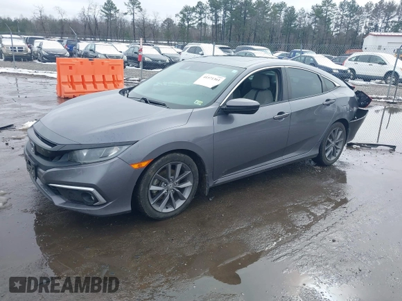 2019 Honda Civic Sedan EX with VIN 19XFC1F31KE002777, listed as a IAAI auction lot 41571361 with 115,277 mi miles. Bid and sale history available at carsss.com. Image 17.