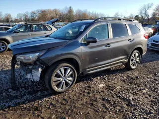 2021 Subaru Ascent Limited with VIN 4S4WMAJD1M3445921, listed as a Copart auction lot 46236125 with 0 mi miles and Clean Title. Bid and sale history available at carsss.com. Image 1.