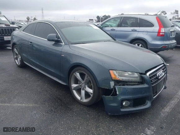 2009 Audi A5 with VIN WAUDK78T59A024673, listed as a IAAI auction lot 41529610 with 131,266 mi miles. Bid and sale history available at carsss.com. Image 1.