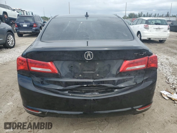 2019 Acura TLX with VIN 19UUB1F37KA009960, listed as a Copart auction lot 47013015 with 0 mi miles and Non Repairable. Bid and sale history available at carsss.com. Image 6.