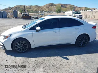 2025 Toyota Corolla SE with VIN 5YFS4MCE7SP217419, listed as a IAAI auction lot 41663699 with 7,260 mi miles. Bid and sale history available at carsss.com. Image 14.