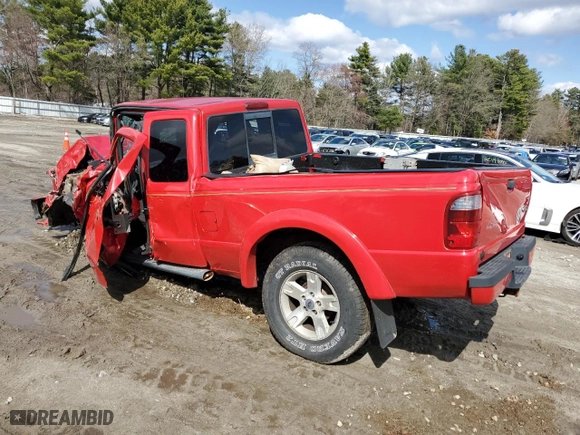 2005 Ford Ranger XLT with VIN 1FTZR45EX5PA02703, listed as a Copart auction lot 52254495 with 0 mi miles and Clean Title. Bid and sale history available at carsss.com. Image 2.