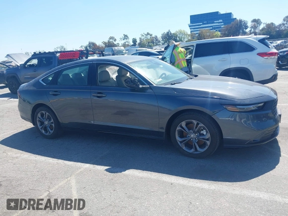 2024 Honda Accord EX-L with VIN 1HGCY2F63RA054589, listed as a IAAI auction lot 41632547 with 16,345 mi miles and . Bid and sale history available at DreamBid. Image 13.