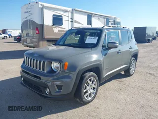 2021 Jeep Renegade Limited with VIN ZACNJDD13MPN31011, listed as a IAAI auction lot 42197561 with 65,704 mi miles and . Bid and sale history available at DreamBid. Image 2.
