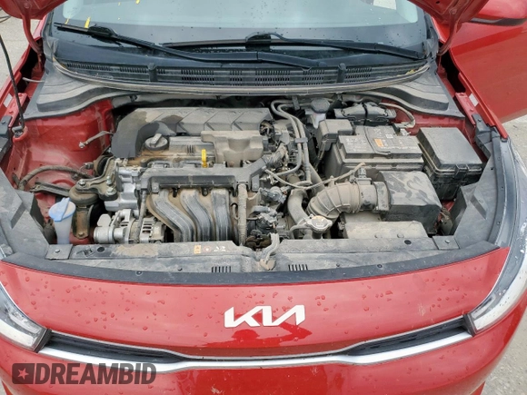 2023 Kia Rio S with VIN 3KPA24ADXPE578339, listed as a Copart auction lot 51074315 with 0 mi miles and Salvage Title. Bid and sale history available at carsss.com. Image 11.