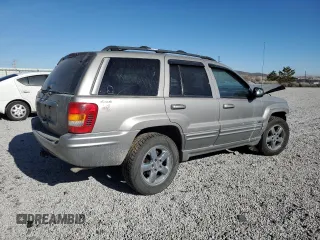 2001 Jeep Grand Cherokee Limited with VIN 1J4GW58N41C650051, listed as a Copart auction lot 42835415 with 189,390 mi miles and Salvage Title. Bid and sale history available at carsss.com. Image 3.