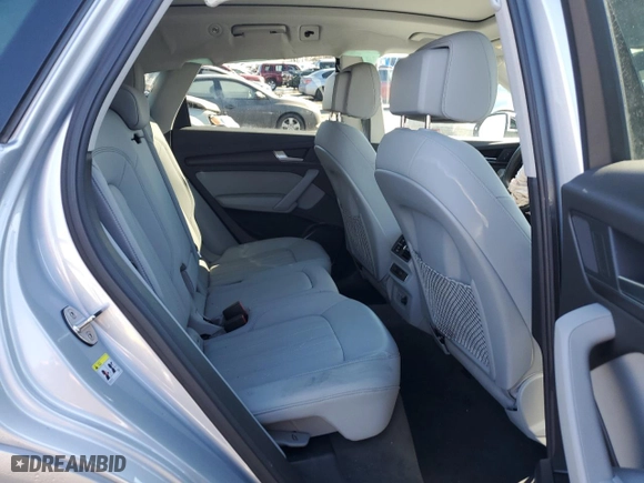 2021 Audi Q5 Premium with VIN WA1AAAFY0M2043357, listed as a Copart auction lot 46441855 with 54,039 mi miles and Salvage Title. Bid and sale history available at carsss.com. Image 11.