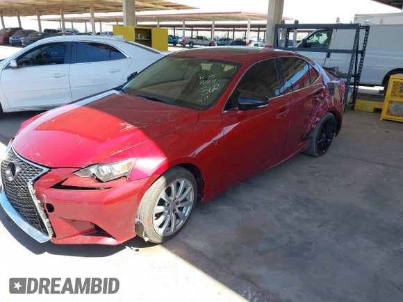 2015 Lexus IS 250 with VIN JTHBF1D2XF5044400, listed as a IAAI auction lot 42594810 with 103,068 mi miles and . Bid and sale history available at DreamBid. Image 18.