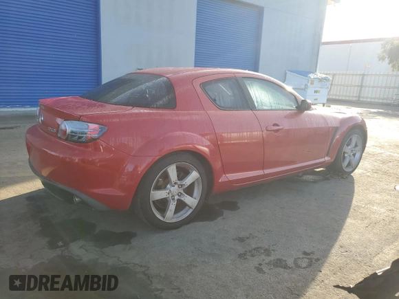 2004 Mazda RX-8 z VIN JM1FE173340103274, wystawiony jako Copart lot #80391344 z przebiegiem Nie podano mil oraz Szkoda całkowita • Salvage title. Historia ofert i sprzedaży dostępna na DreamBid. Obrazek 3.