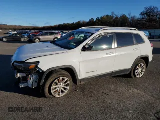 2020 Jeep Cherokee Latitude with VIN 1C4PJMCX7LD627268, listed as a Copart auction lot 85962804 with 51,594 mi miles and Salvage title. Bid and sale history available at DreamBid. Image 1.