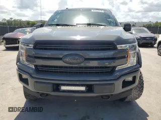2018 Ford F-150 XL with VIN 1FTEW1EG6JFD93727, listed as a Copart auction lot 65403215 with 187,340 mi miles and Clean title. Bid and sale history available at DreamBid. Image 5.
