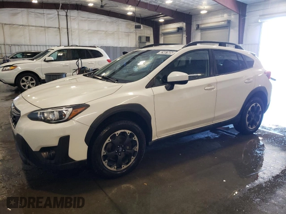 2021 Subaru Crosstrek Premium with VIN JF2GTAPC9M8242175, listed as a Copart auction lot 62987685 with 84,396 mi miles and Clean title. Bid and sale history available at DreamBid. Image 1.