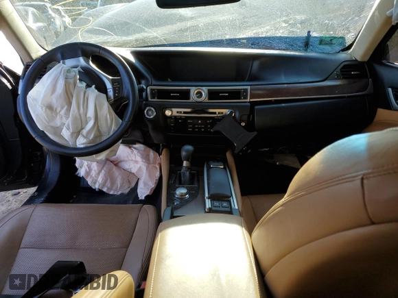 2015 Lexus GS 350 with VIN JTHCE1BL2FA005312, listed as a Copart auction lot 40915213 with 0 mi miles. Bid and sale history available at carsss.com. Image 8.