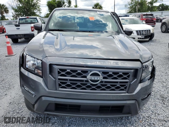 2024 Nissan Frontier SV with VIN 1N6ED1EJ3RN671192, listed as a Copart auction lot 59672385 with 1,179 mi miles and Non repairable. Bid and sale history available at DreamBid. Image 5.